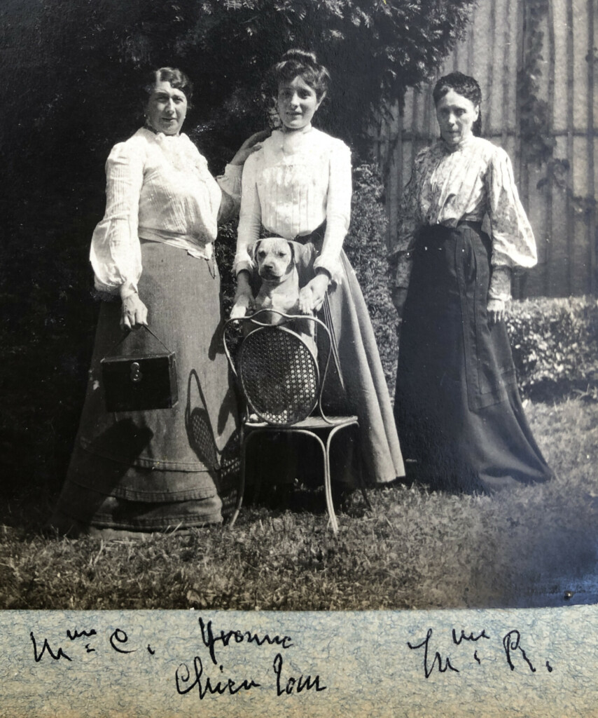 Hélène Cazaux, Yvonne Raffignon et Jeanne Montigny