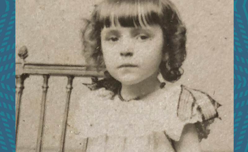 photographie d'Yvonne Raffignon enfant