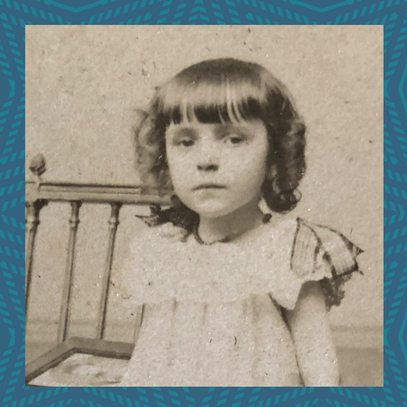 photographie d'Yvonne Raffignon enfant