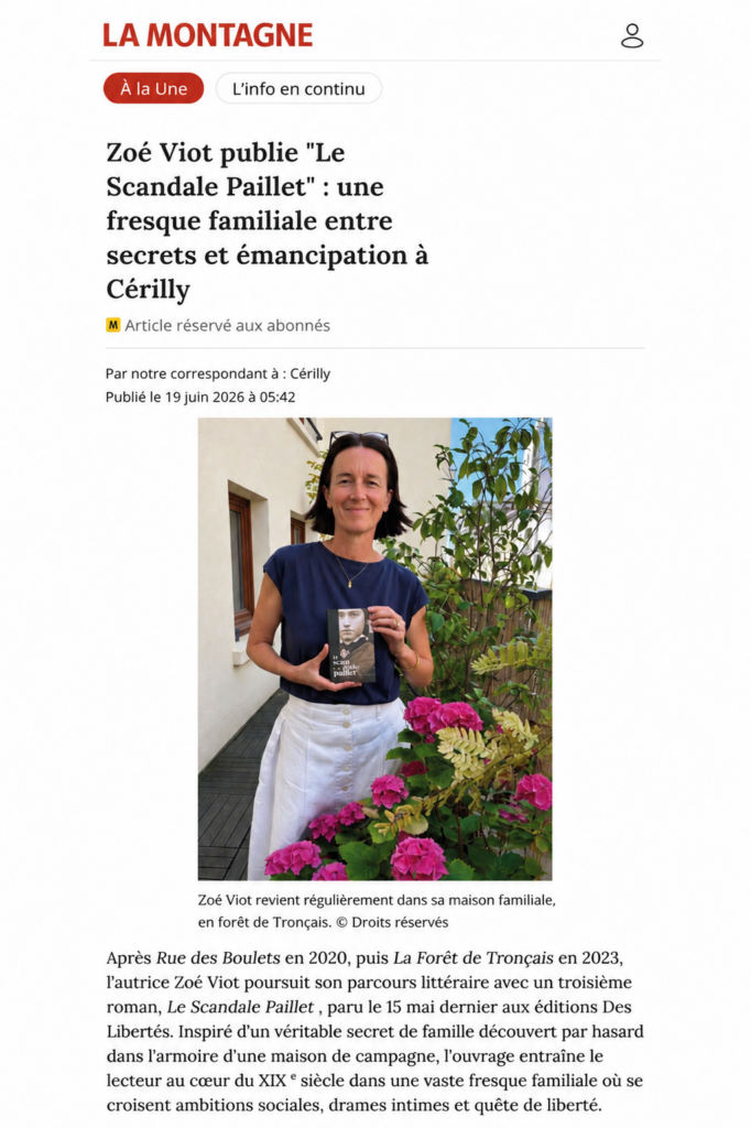 Le scandale Paillet dans la Montagne 19 juin 2026